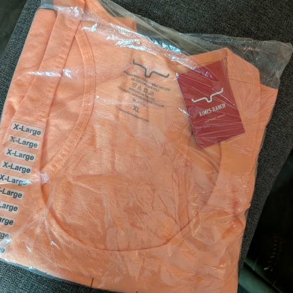 Kimes Ranch Tops - Kimes Ranch Coral Tank Top - X-Large